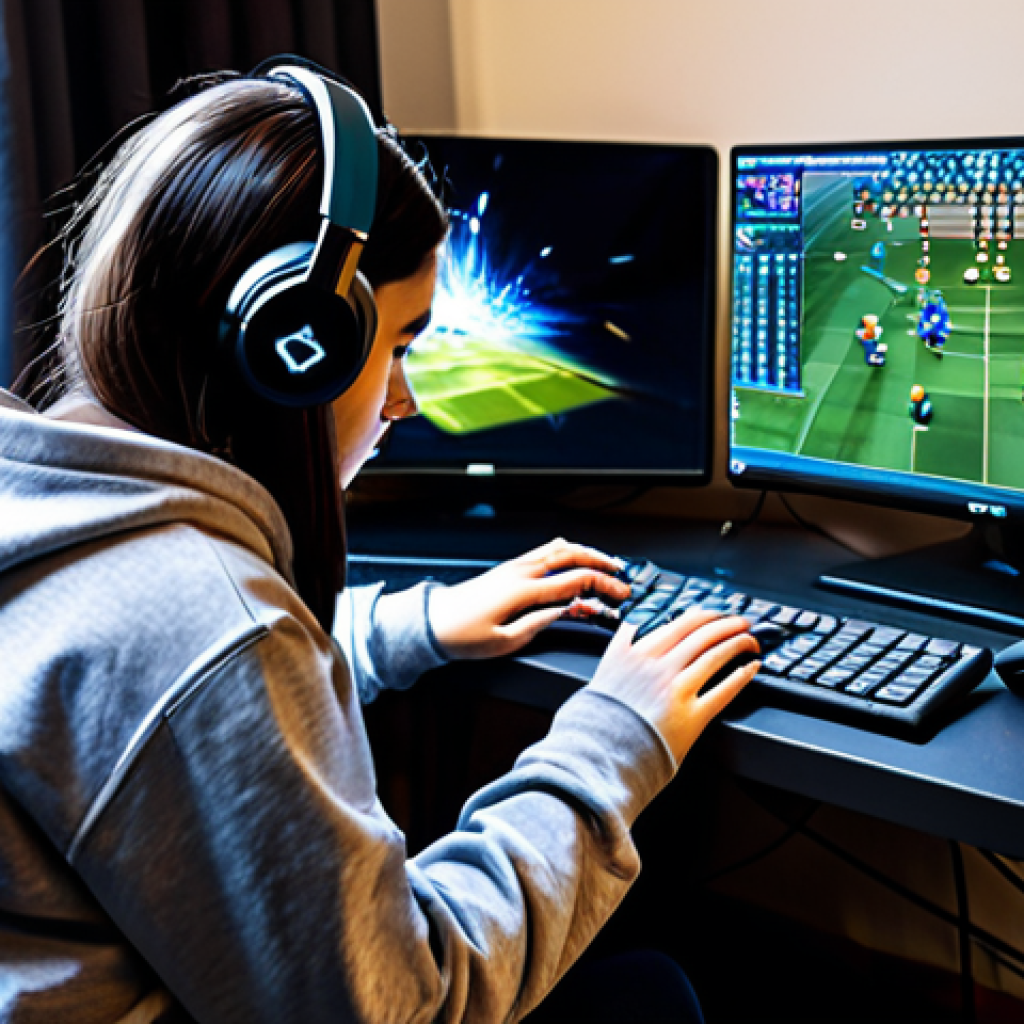 데블 M 시간제 던전 활용 - Strategic Preparation**

"A female gamer fully clothed in a cozy, oversized hoodie, meticulously pla...